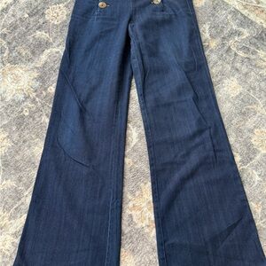 Rare J Brand Indigo Sailor Wide-Leg Jeans - size 25